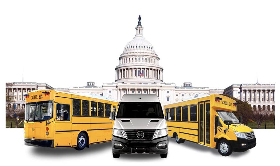 GreenPower’s All-Electric Type D Beast school bus, EV Star and Type A Nano Beast school bus