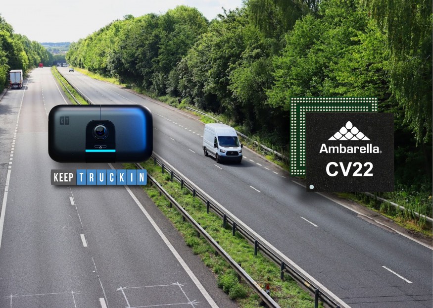KeepTruckin Selects Ambarella’s Edge AI Vision SoC