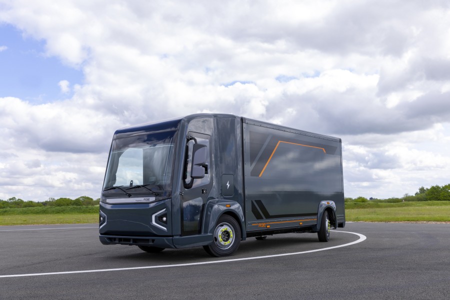 REE electric box truck
