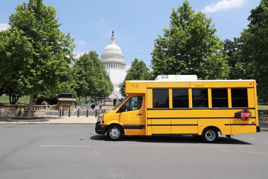 GreenPower’s All-Electric Type A Nano BEAST school bus