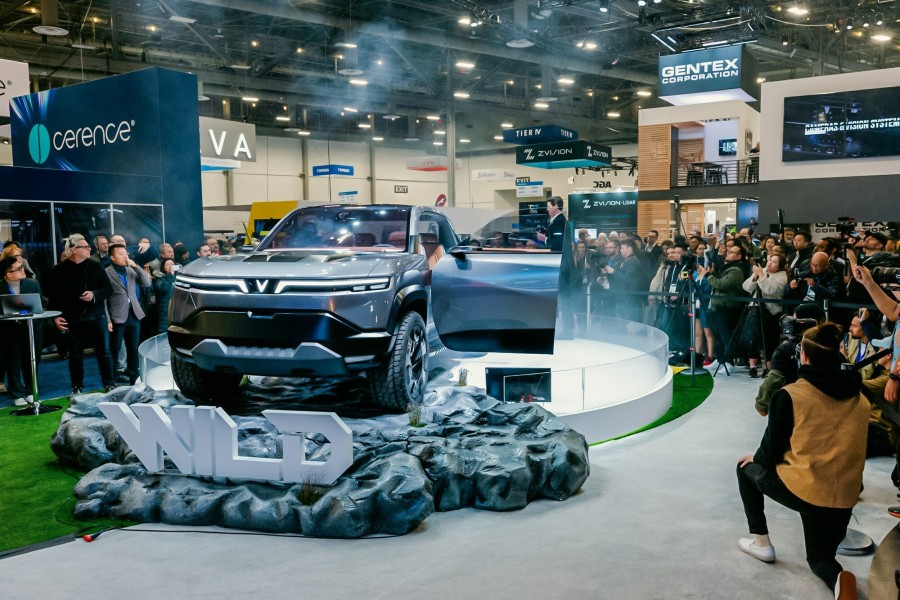 Photo of the VF Wild concept at CES 2024